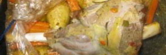 баранина в рукаве