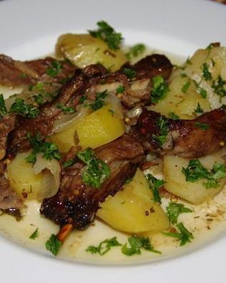 Бараньи ребрышки, запеченные в рукаве