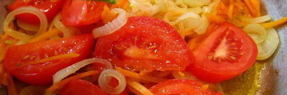 биточки запеченные с овощами