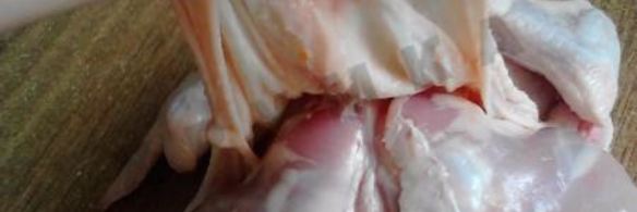 фаршированная курица в духовке