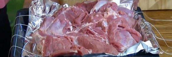 фаршированная телячья лопатка