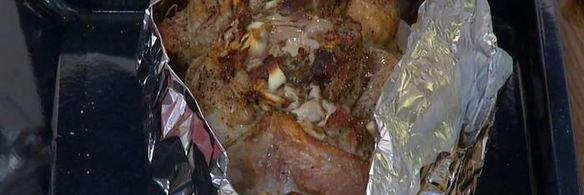 фаршированная телячья лопатка