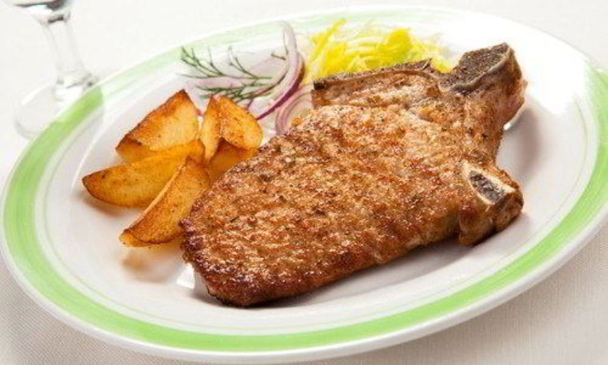 Рецепт говядины под корочкой из апельсиновой цедры и фенхеля