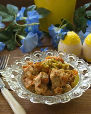 Индейка тушеная