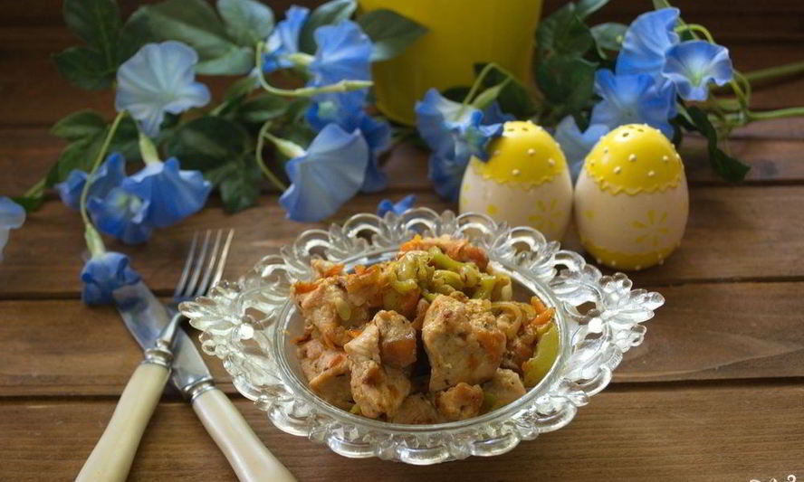 Рецепт индейки тушеной