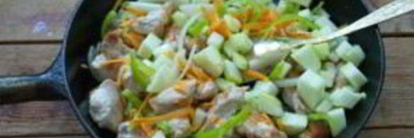 индейка тушеная