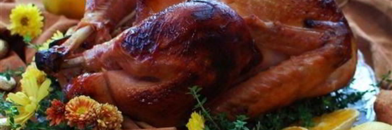 Индейка, запеченная с апельсинами