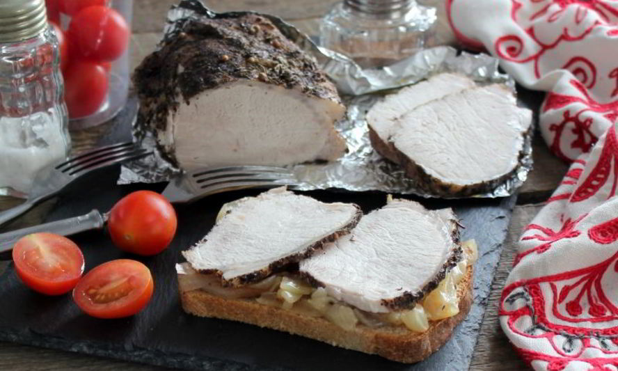 Рецепт карбонада свиного в духовке в фольге