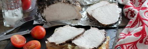 карбонад свиной в духовке в фольге