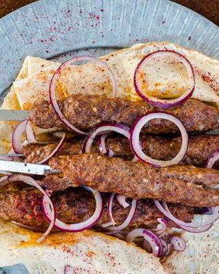 Кебаб из баранины по-грузински