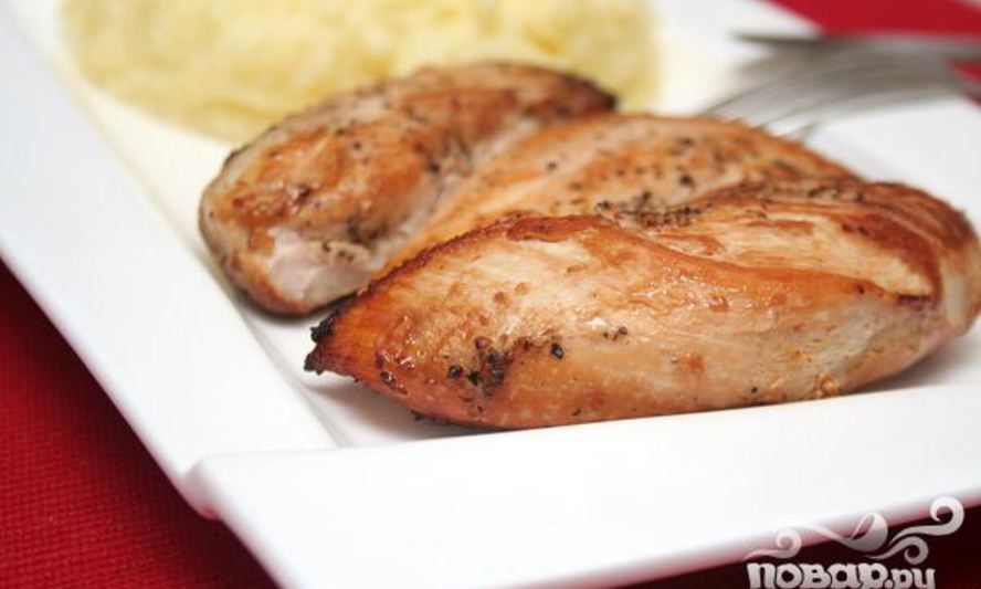 Рецепт копченых куриных грудок