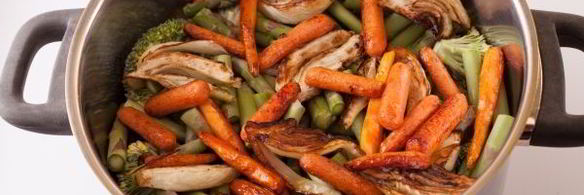 кролик с овощами на пасху