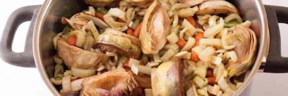 кролик с овощами на пасху