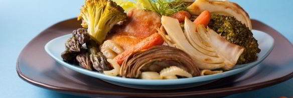 кролик с овощами на пасху