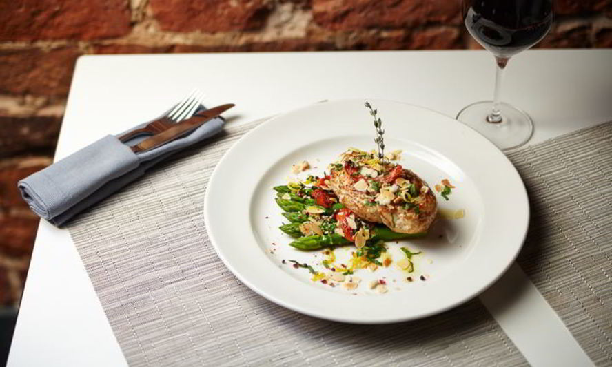 Рецепт куриной грудки со спаржей