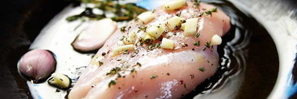 куриная грудка со спаржей