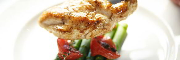 куриная грудка со спаржей