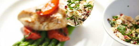 куриная грудка со спаржей