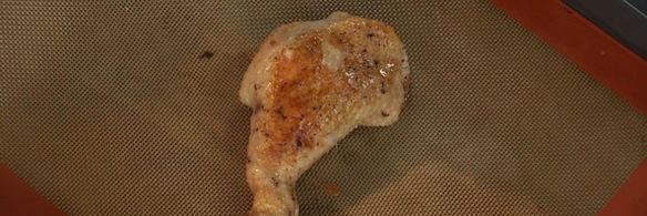 куриная ножка, фаршированная грибами