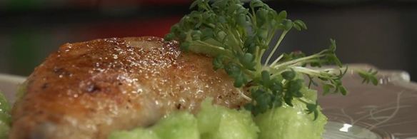 куриная ножка, фаршированная грибами