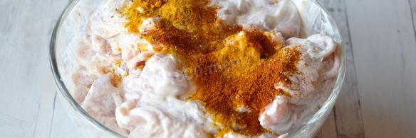 куриные бедрышки с майонезом в духовке