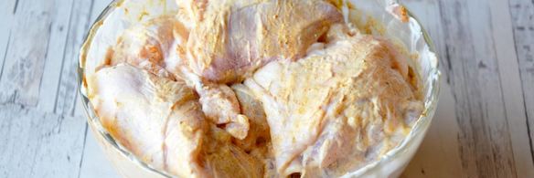 куриные бедрышки с майонезом в духовке