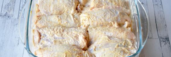 куриные бедрышки с майонезом в духовке