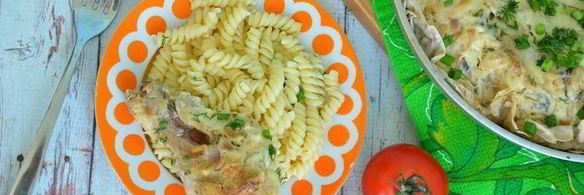 куриные голени в сметанно-горчичном соусе