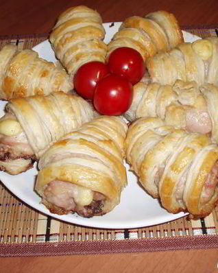 Куриные голени в тесте