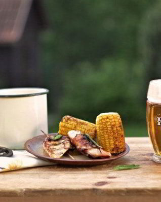 Куриные грудки в беконе