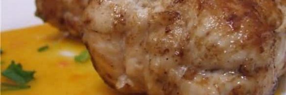 куриные конверты с апельсином в грейпфрутовом соусе