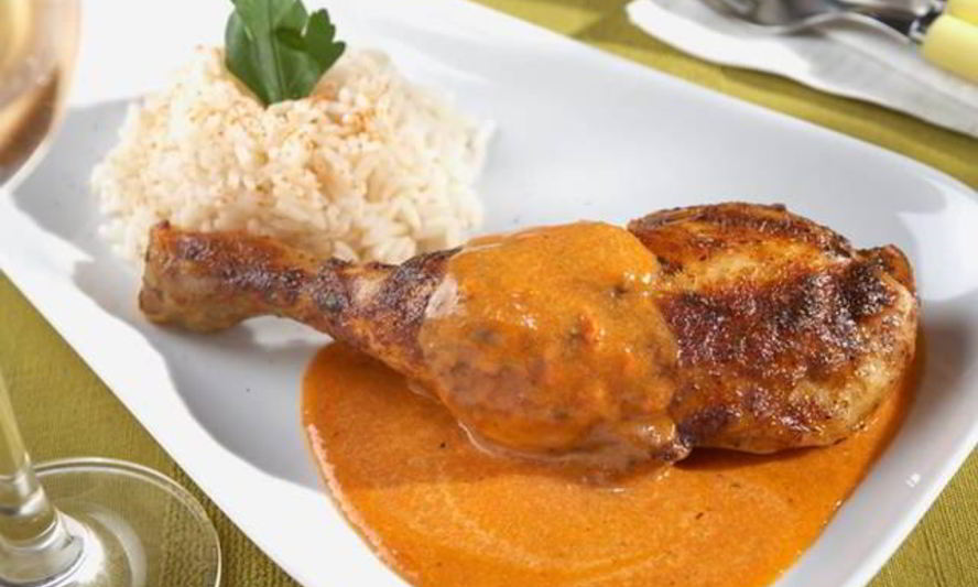 Рецепт куриных ножек в соусе из паприки