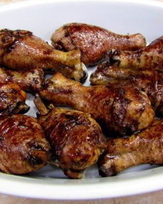 Куриные ножки, запеченные с вином