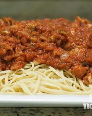 Куриные окорочка с лингвини