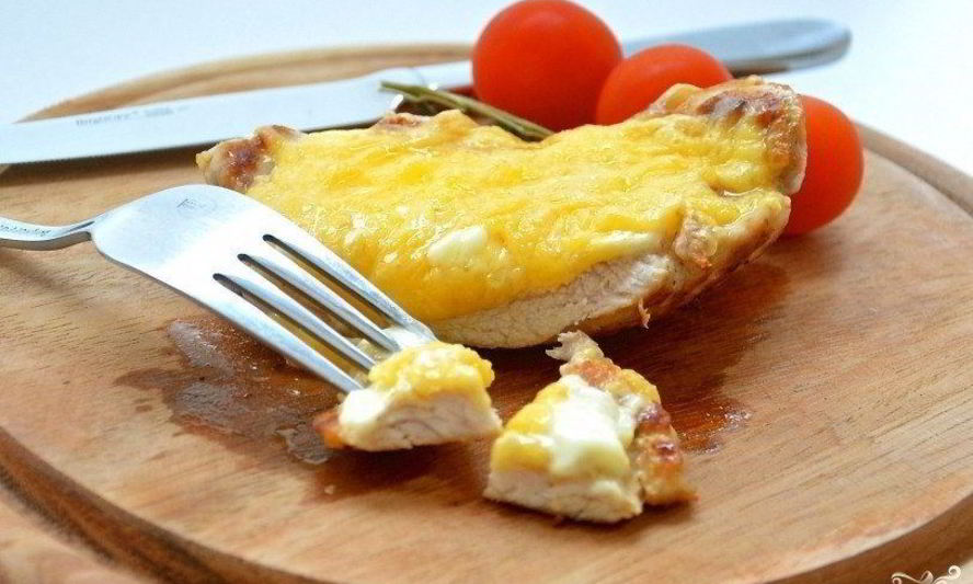 Рецепт куриных отбивных с сыром