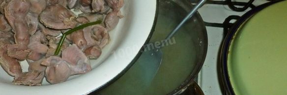 куриные желудки по-корейски