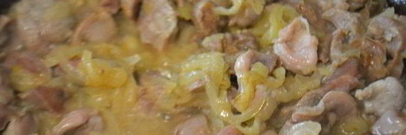 куриные желудки в пиве