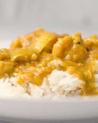 Курица карри с куркумой