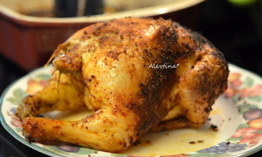 Рецепт курицы на банке пива