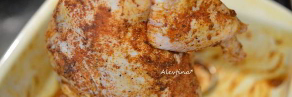 курица на банке пива