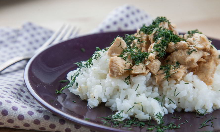 Рецепт курицы на пару с лимоном
