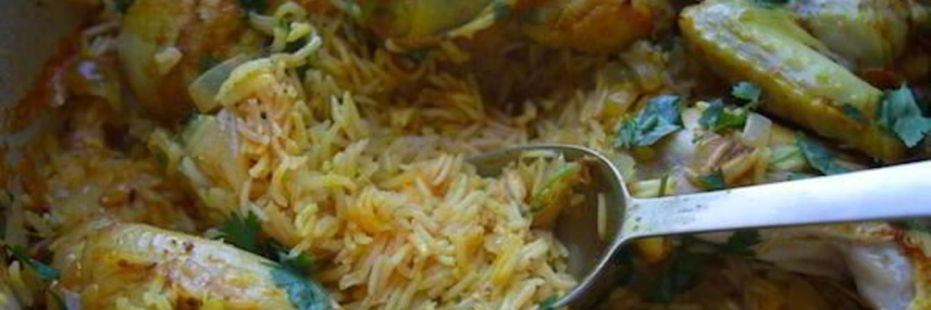 Курица с рисом в духовке