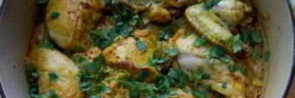 курица с рисом в духовке