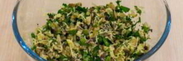 курица с шампиньонами и сыром