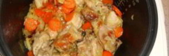 курица с цветной капустой в мультиварке