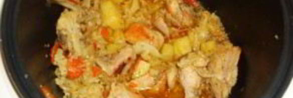 курица с цветной капустой в мультиварке