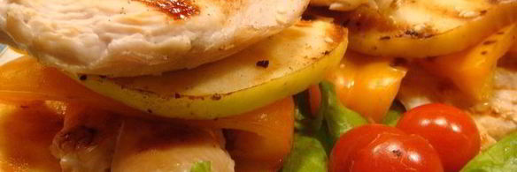 курица с яблоками и перцем