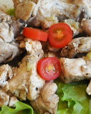 Курица в собственном соку в духовке