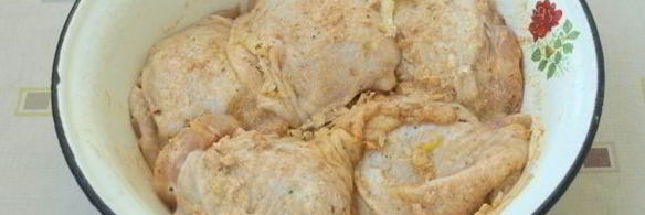 курица запеченная с картошкой