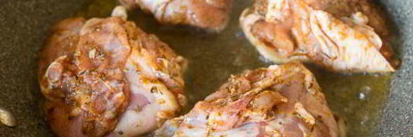 курица, запеченная в ананасовом соусе